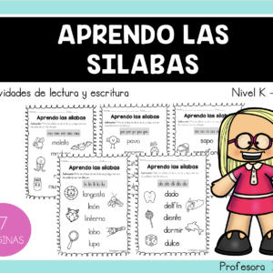 🔠 PACK- Aprendo las Sílabas